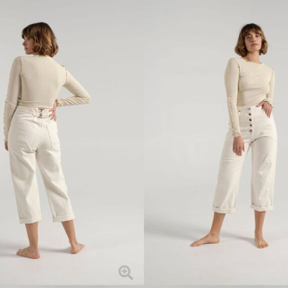 Rachel Comey The Elkin Pant Off White Size 0 - Picture 1 of 15